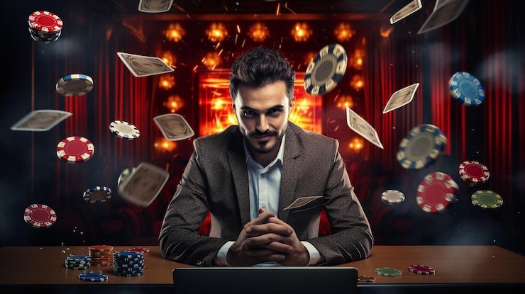 Antarmuka pemain Dream Gaming dengan streaming dealer, statistik, dan chat interaktif